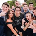 Canadian PM Trudeau jogs into prom picture